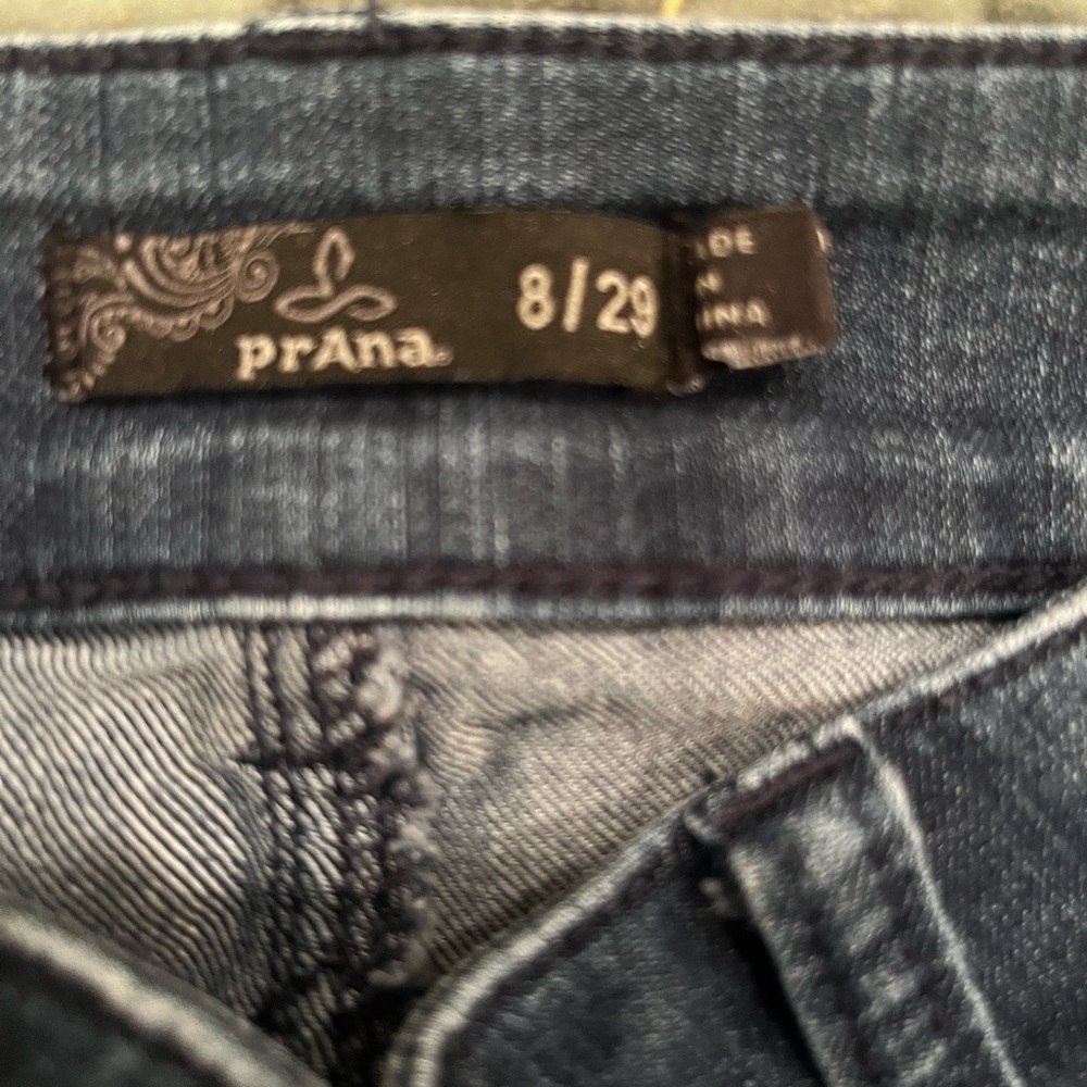 Prana Women's Dark Blue Denim Jeans EXCELLENT CONDITION